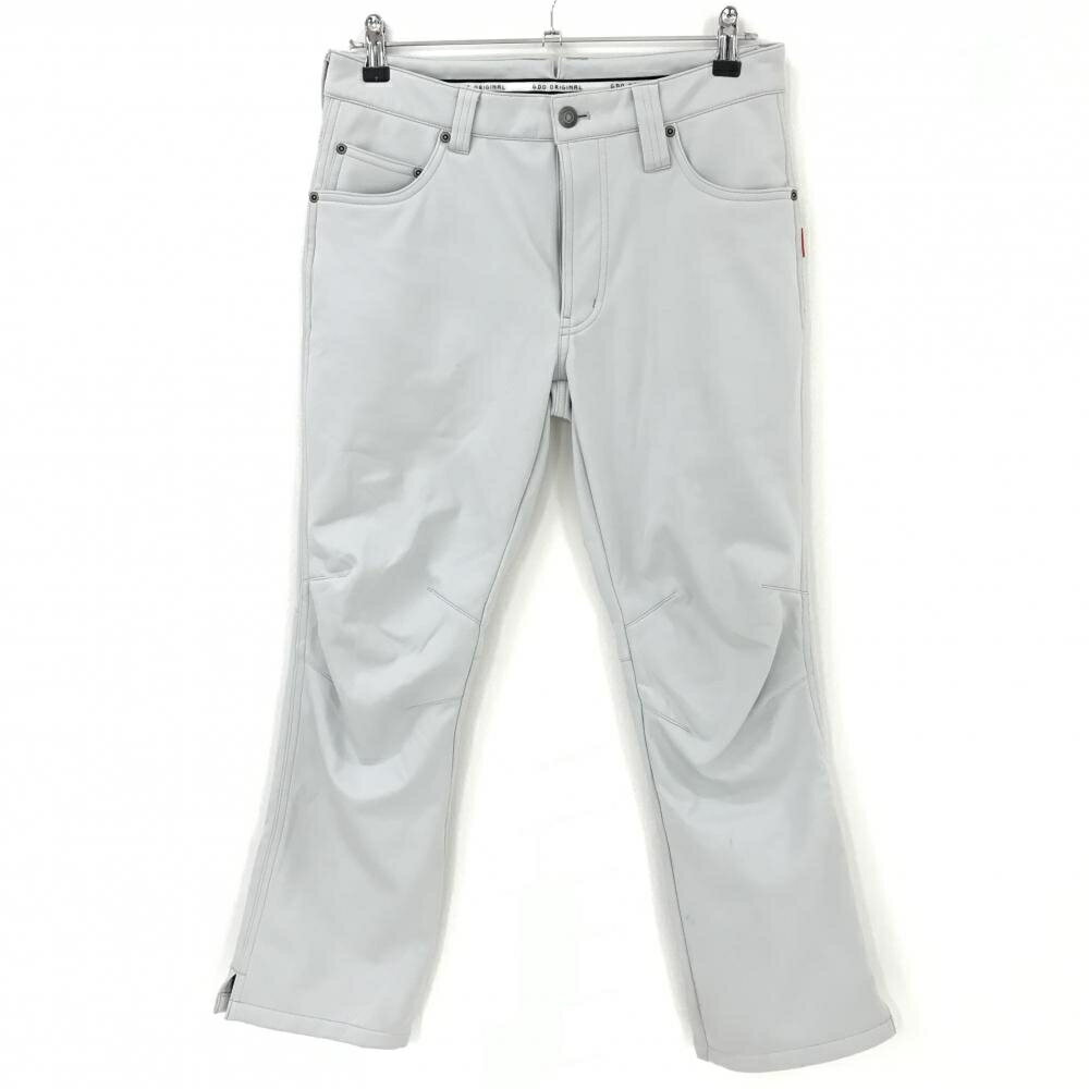 ジーディーオーオリジナル パンツ ライトブルーグレー 裏起毛 メンズ 1 ゴルフウェア GDO ORIGINAL