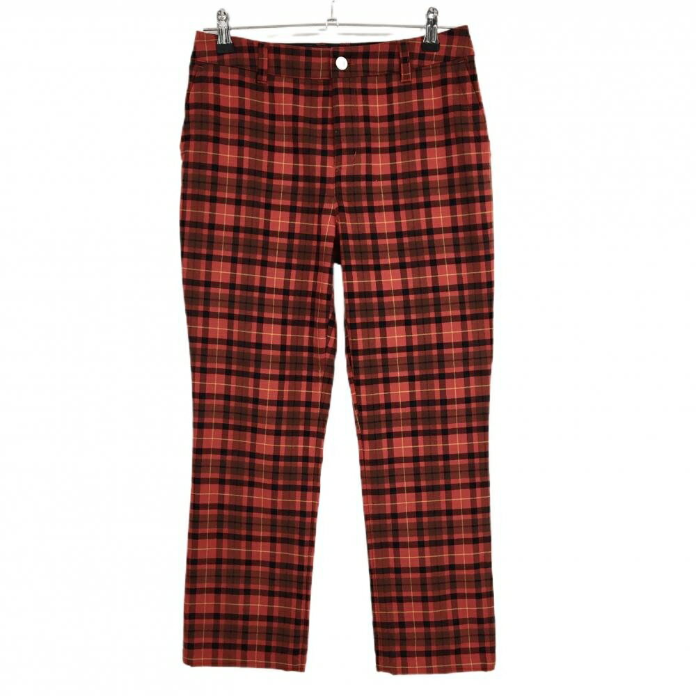 ビバハートパンツレッド×黒チェック...