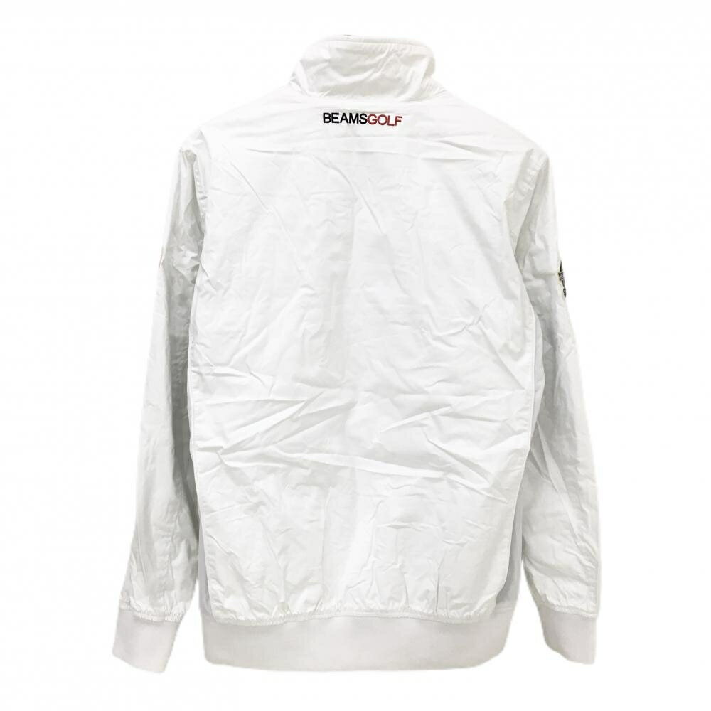 ビームスゴルフ ライナー付ジャケット 白 蓄熱裏地 フリースベスト付 メンズ S ゴルフウェア BEAMS GOLF