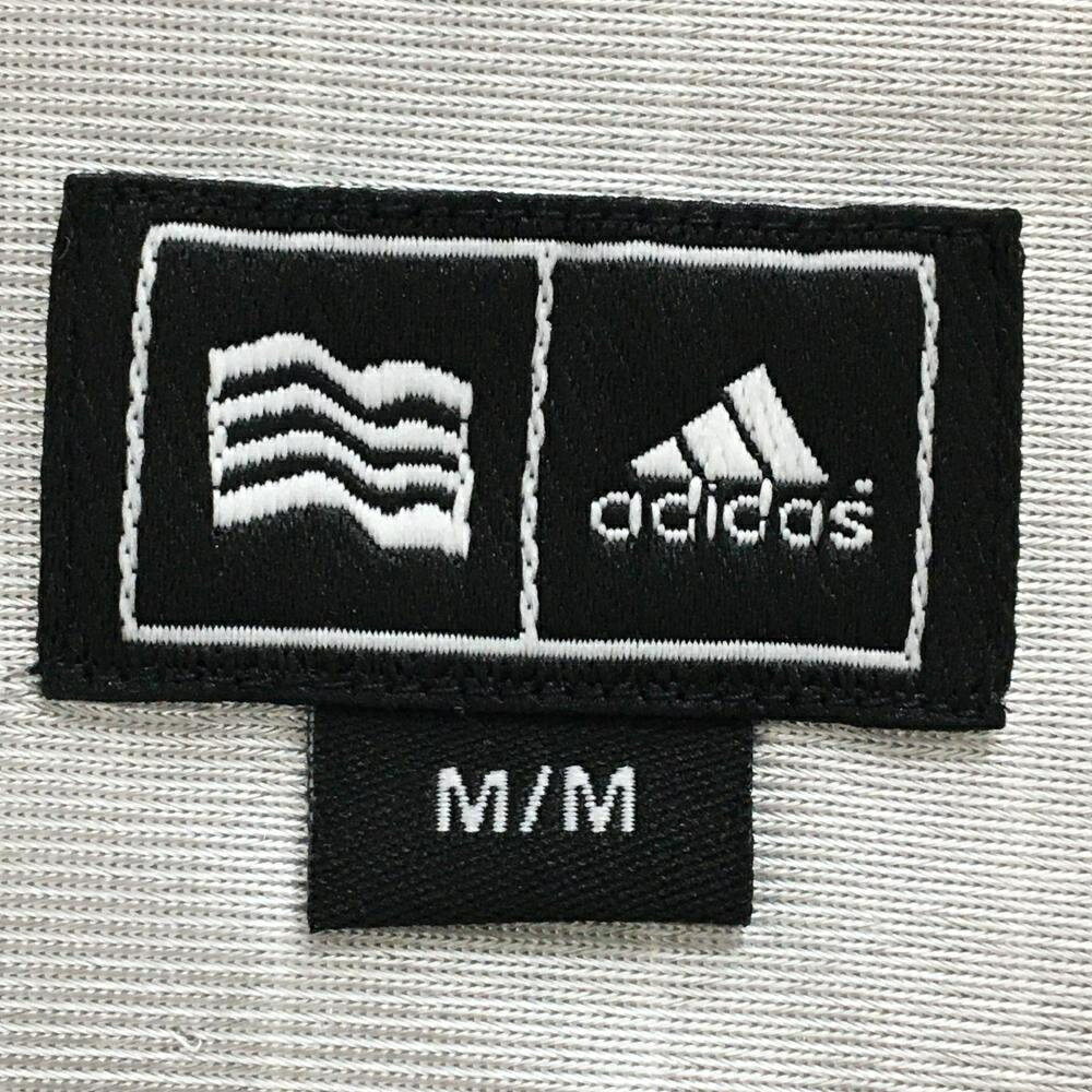 【美品】アディダス アウターベスト 白×黒 蓄熱裏地 メンズ M/M ゴルフウェア adidas