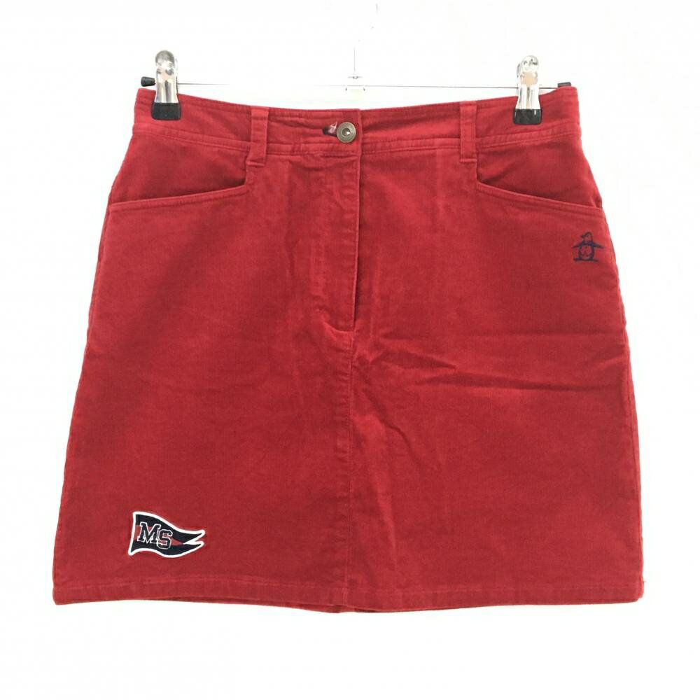 Munsingwear 赤と黒のチェック スカート 【11サイズ】 ゴルフウェア