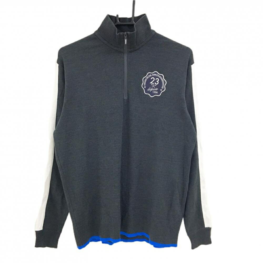 ⭐️新品未使用タグ付き23区ゴルフ　ハーフジップニットソー　サイズM ブラック⭐️ MEN】ハーフジップ ニットソー / 23区GOLF | ファッション通販 【公式