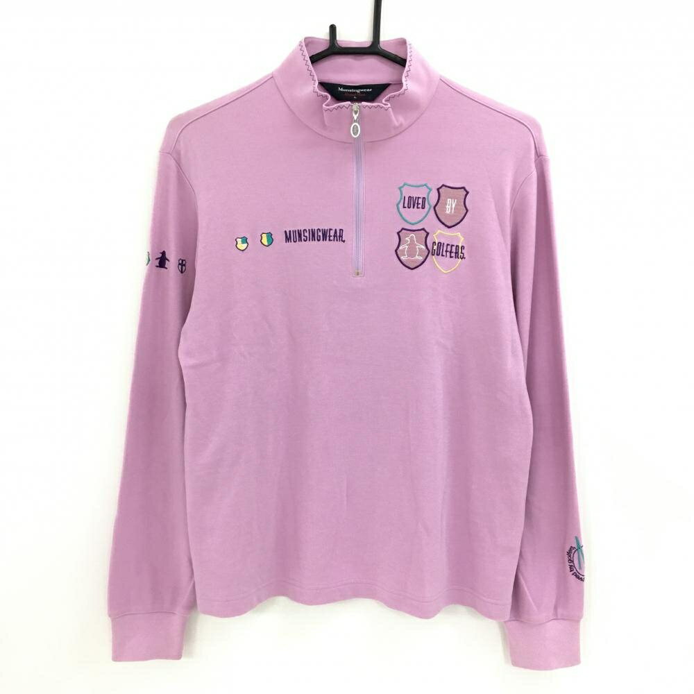 マンシングウェア長袖ハイネックシャ...