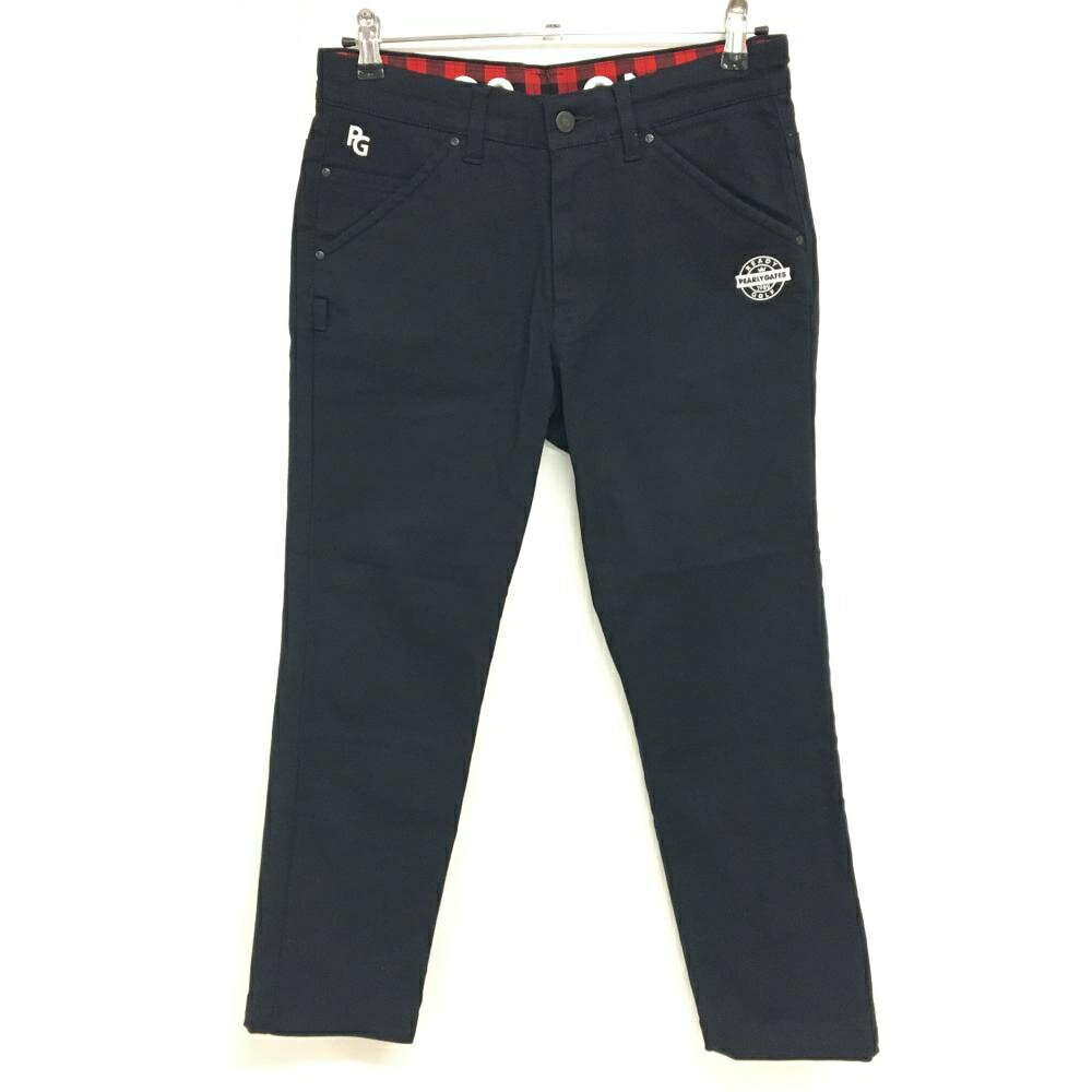 美品　パーリーゲイツ　メンズ　チェック　ロゴ　パンツ　ゴルフ　サイズ4 美品 パーリーゲイツ メンズ チェック ロゴ パンツ ゴルフ サイズ4