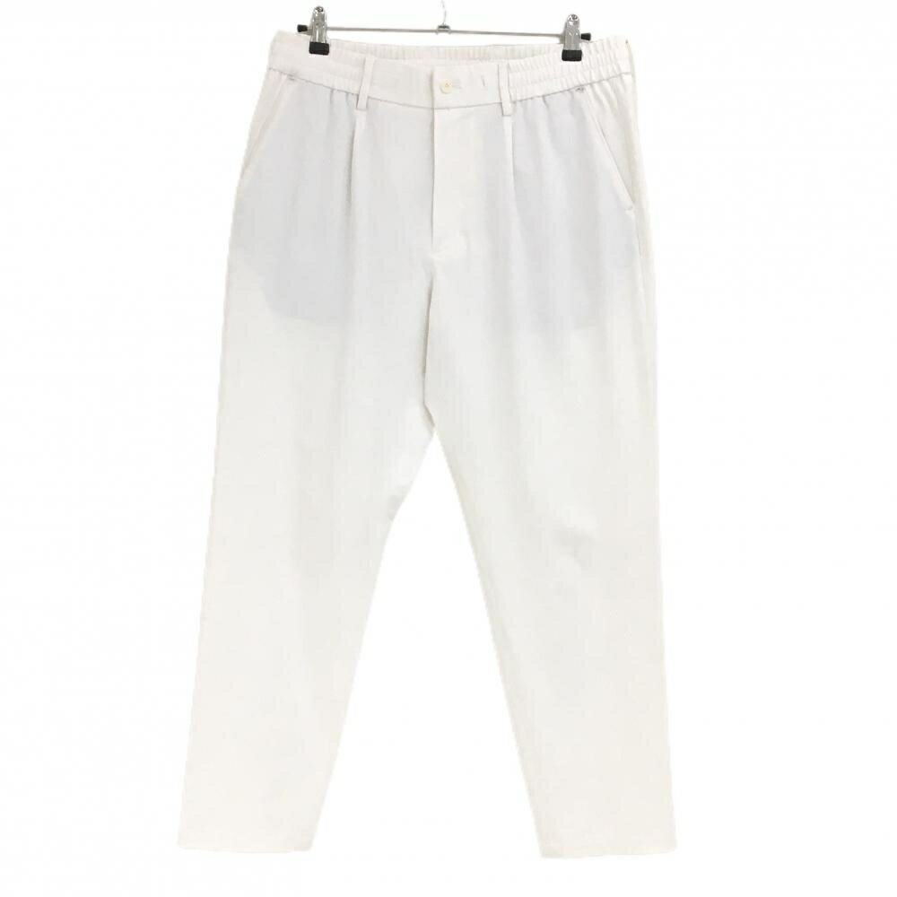 トラット パンツ 白 ストレッチ ウエスト一部ゴム メンズ 91 ゴルフウェア TRATTO