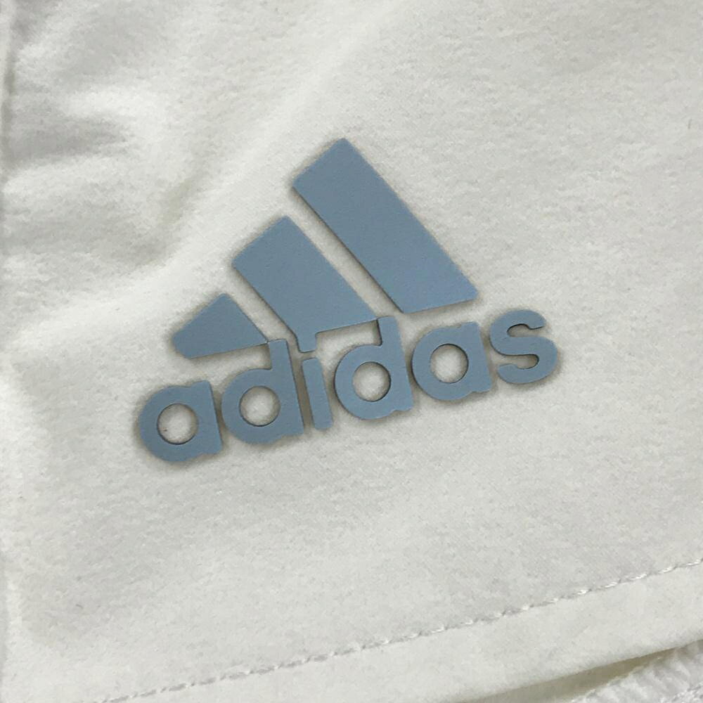 レオナード 楽天市場店の【美品】アディダス スカート 白 裾ロゴ ストレッチ 内側インナーパンツ レディース M ゴルフウェア adidas｜アングル3