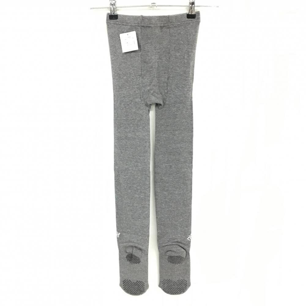 【新品】ゾーイ タイツ グレー ロゴ 滑り止め レディース 1098 ゴルフウェア ZOY