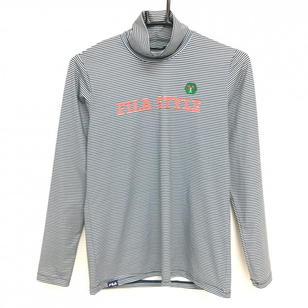 フィラゴルフ長袖タートルネックシャ...