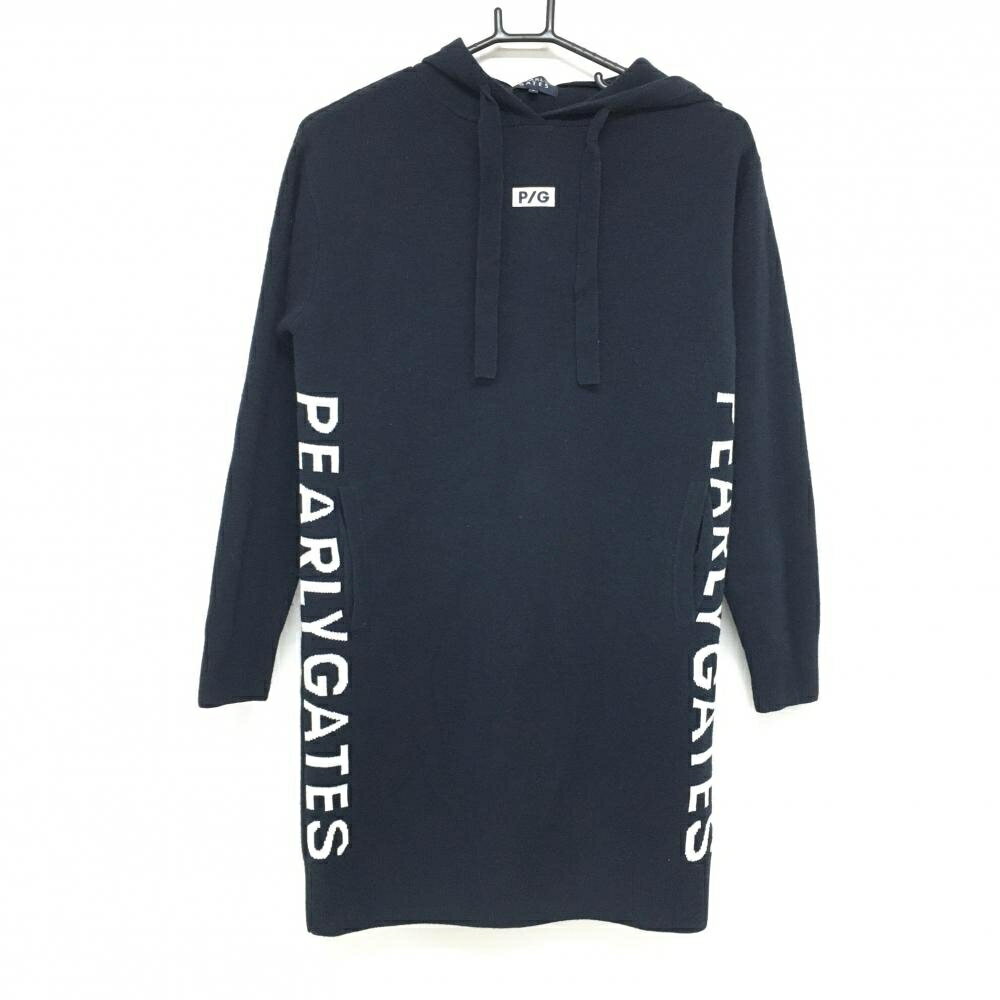 パーリーゲイツ　ゴルフ　ニット　ロゴ刺繍　ワンピース　1 ネイビー 楽天市場】ニット（ブランドパーリーゲイツ）（ワンピース｜レディース