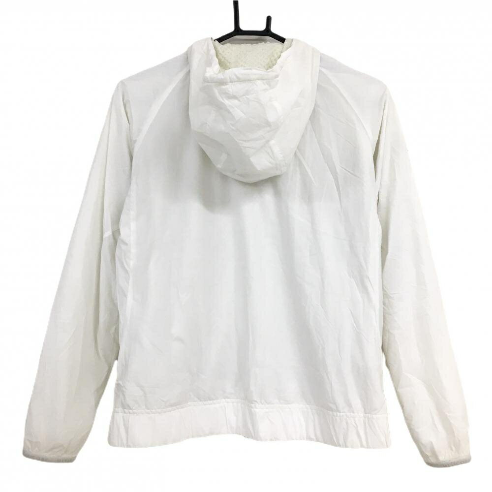 ブリヂストン ジップパーカー 白 裏起毛 ULTICORE ジャケット レディース M ゴルフウェア Bridgestone