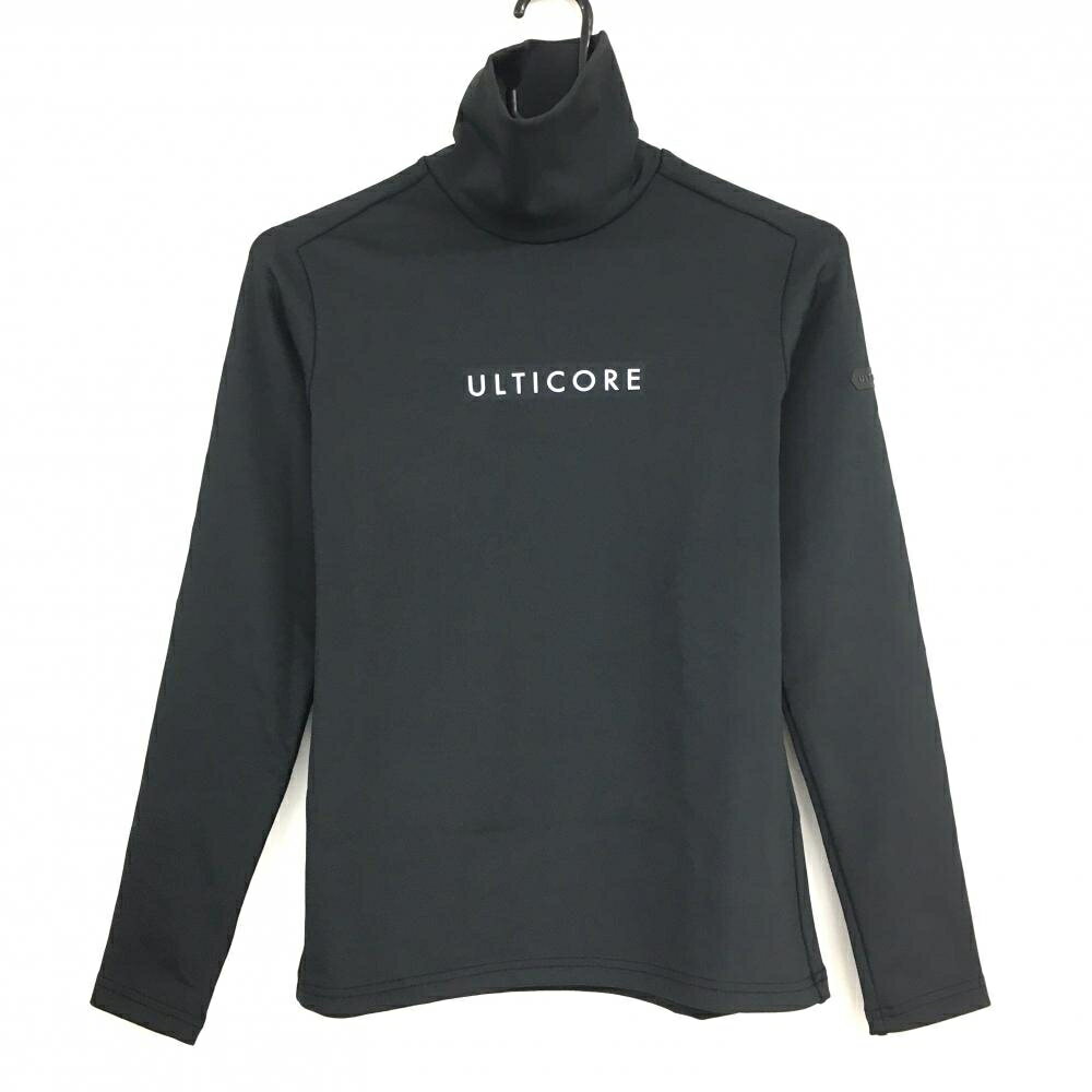【新品】ブリヂストン 長袖ハイネックシャツ 黒 ULTICORE ストレッチ レディース M ゴルフウェア Bridgestone