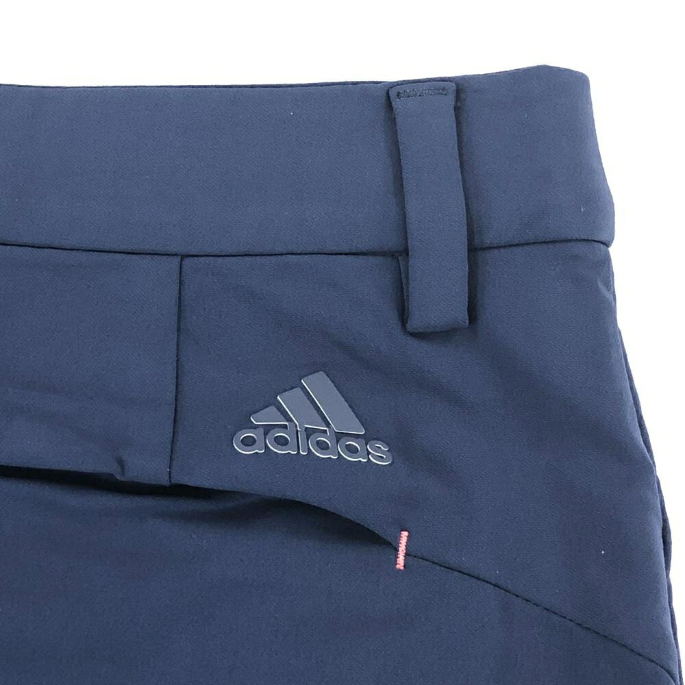 レオナード 楽天市場店の【超美品】アディダス スカート ネイビー ジップイエロー ストレッチ 一部メッシュ レディース L ゴルフウェア adidas｜アングル3
