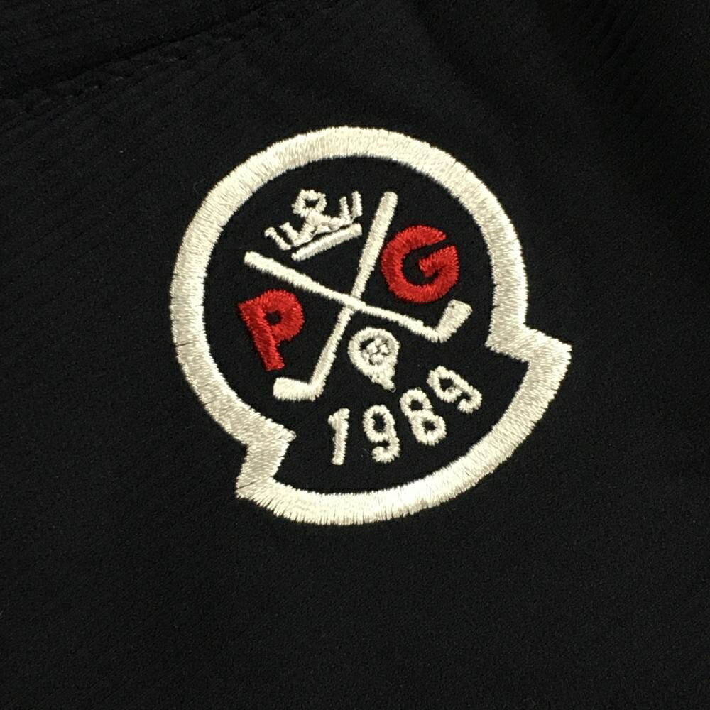【新品】パーリーゲイツ 中綿パンツ ネイビー ジップロゴ白 PRIMALOFT レディース 1(M) ゴルフウェア PEARLY GATES