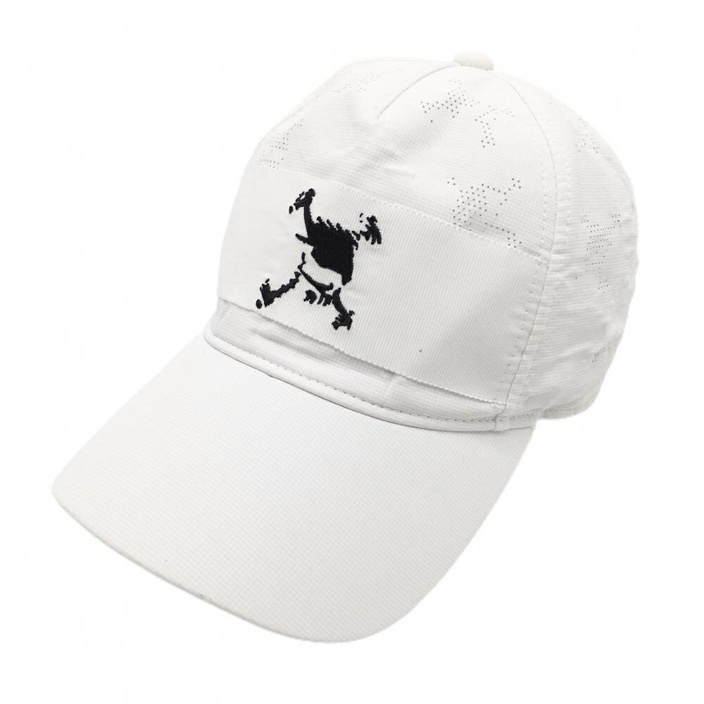 OAKLEY - 【超美品】オークリー キャップ 白×黒 ロゴパンチング 刺しゅう ゴルフウェア Oakley