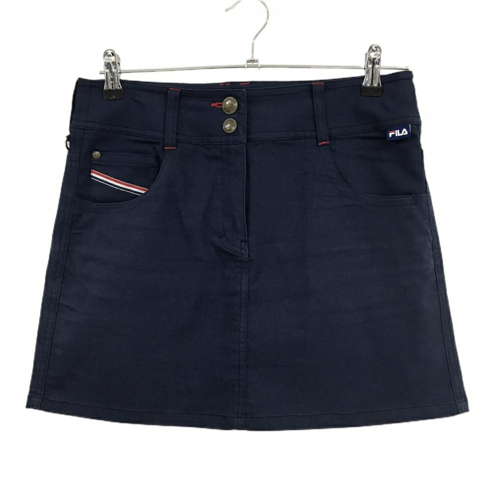フィラゴルフスカートネイビーストレ...