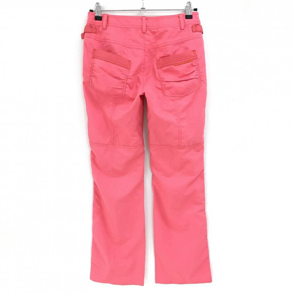 ヒールクリーク パンツ レッド系 薄手 レディース 40(M) ゴルフウェア Heal Creek