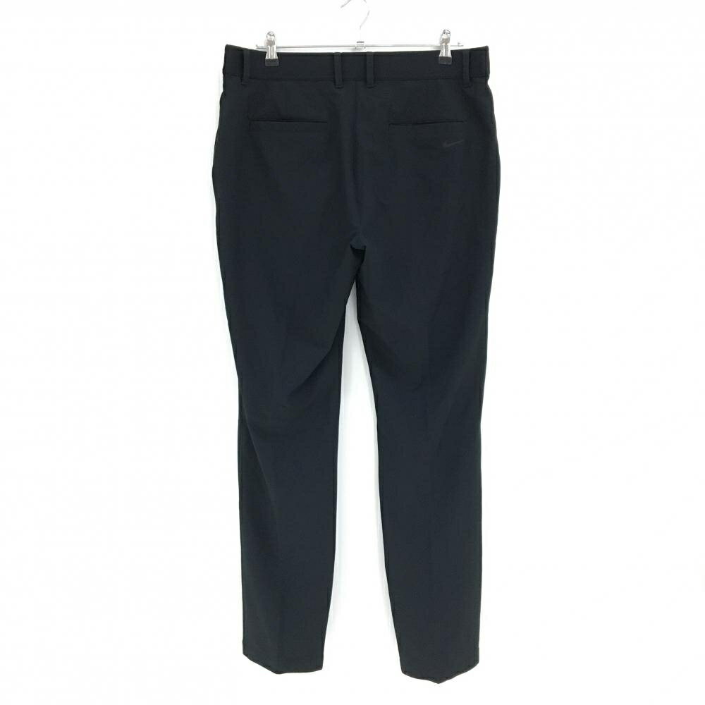【美品】ナイキ パンツ 黒 ストレッチ 後ろウエストゴム SLIMFIT メンズ 36×36　GG ゴルフウェア NIKE