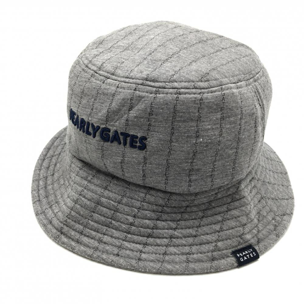 最終値下【新品未使用】パーリーゲイツ バケットハット ドットエアBASICロゴハット (UNISEX) | PEARLY GATES（パーリーゲイツ