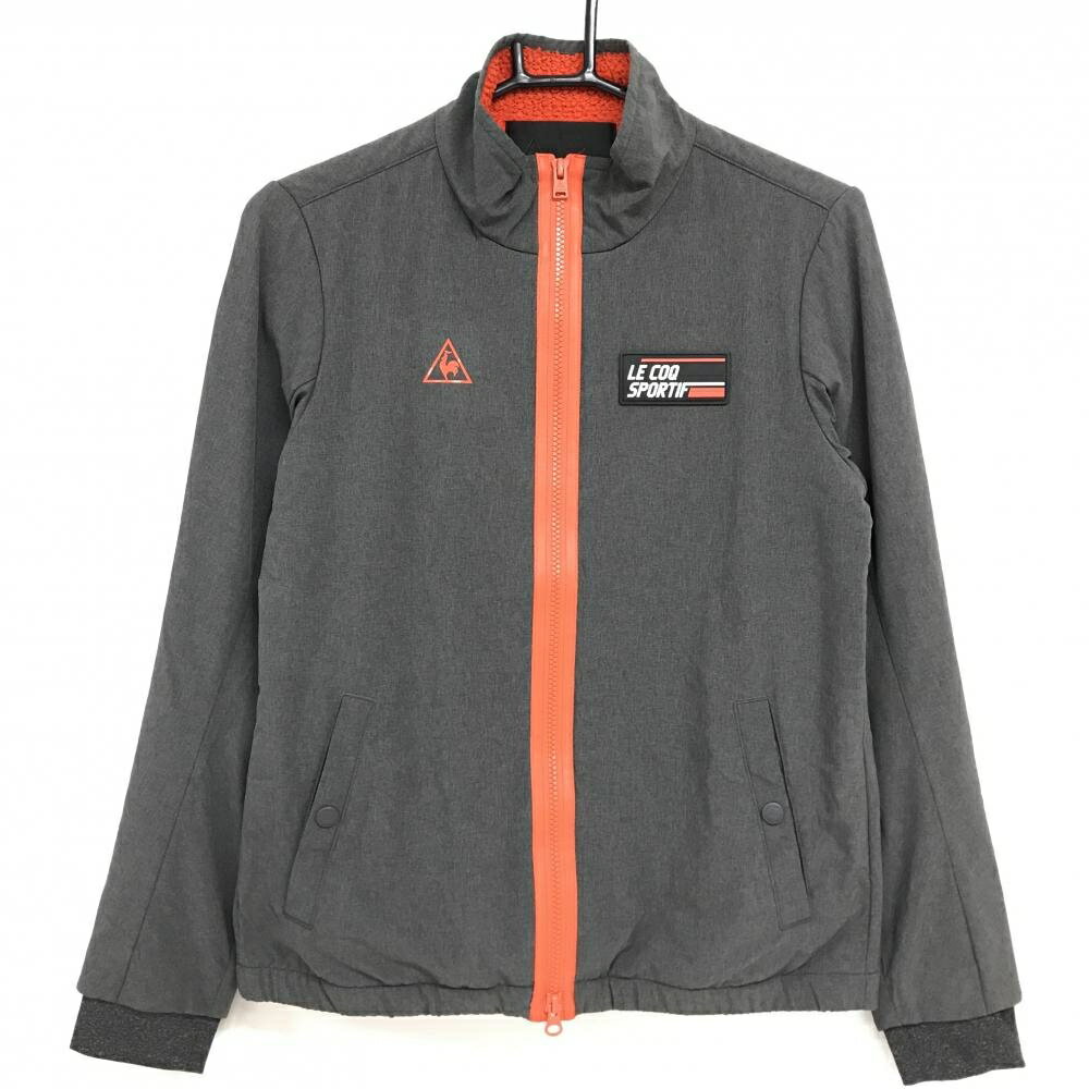 LECOQ ルコック ゴルフ フード付 ボア裏地 ジップジャケット L レッド LE COQ GOLF ルコックゴルフ 長袖 ジップジャケット レッド系 サイズ