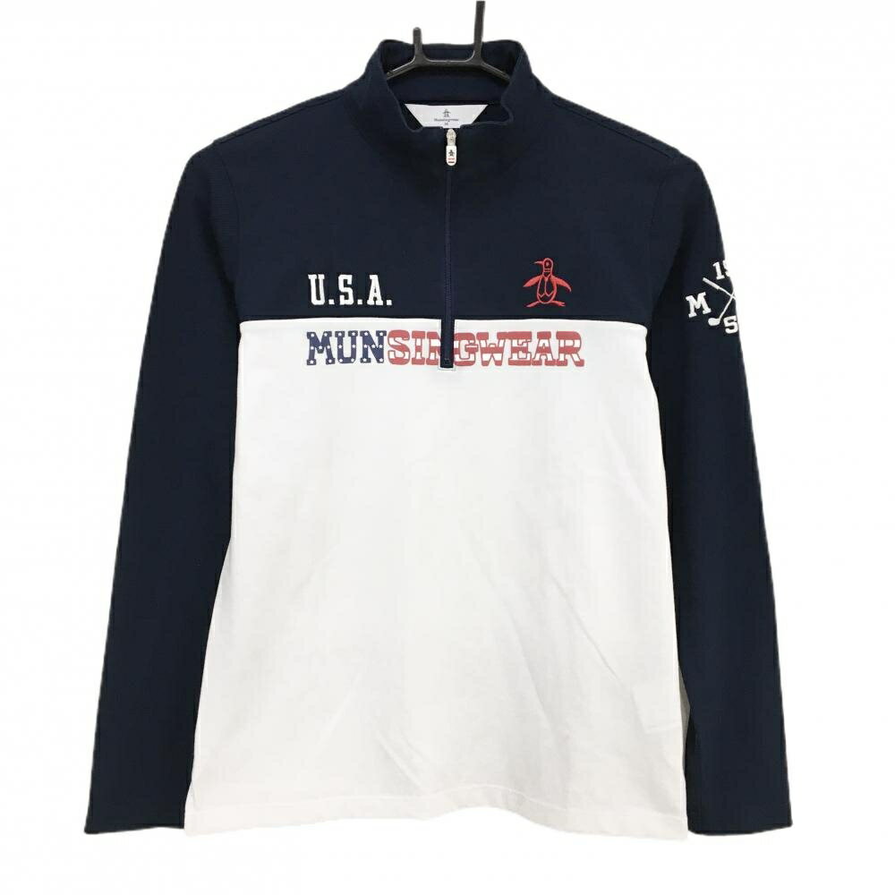 マンシングウェア長袖ハイネックシャ...