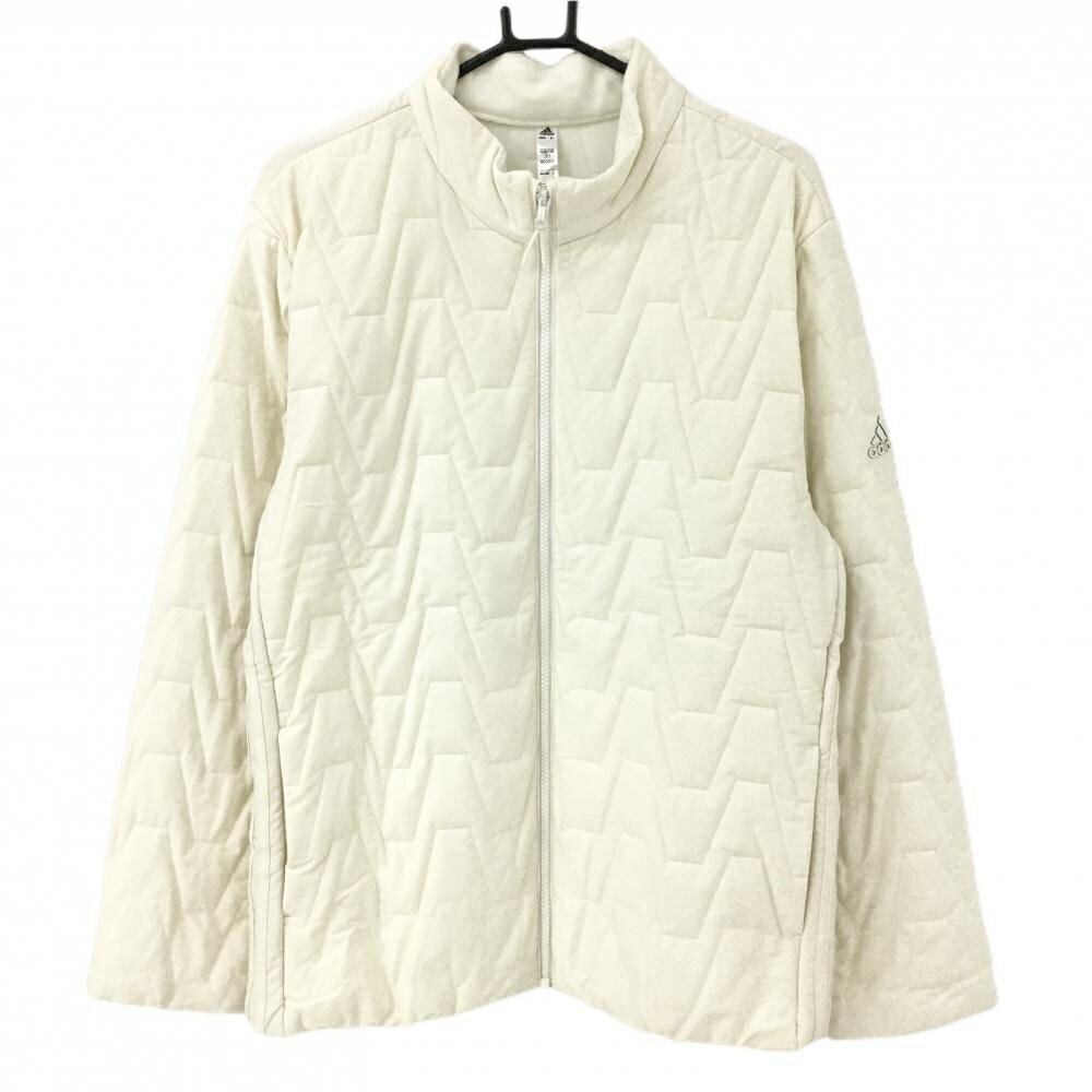 golfキルティングジャケット GOLF HEAT NAVI フロントキルティング フルジップ ニットブルゾン (le