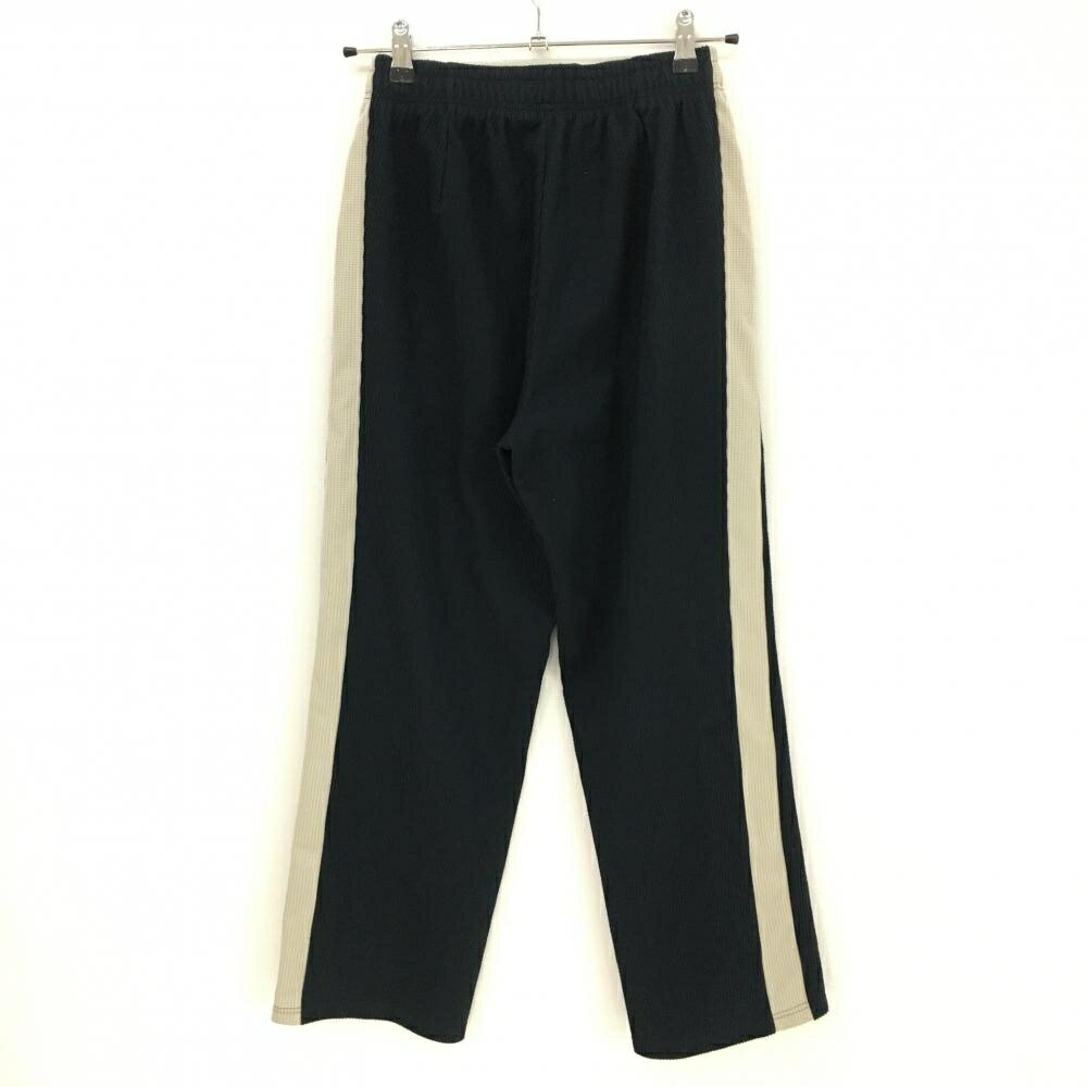 チャンピオン パンツ 黒×グレー コーデュロイ調 サイドライン メンズ M ゴルフウェア Champion