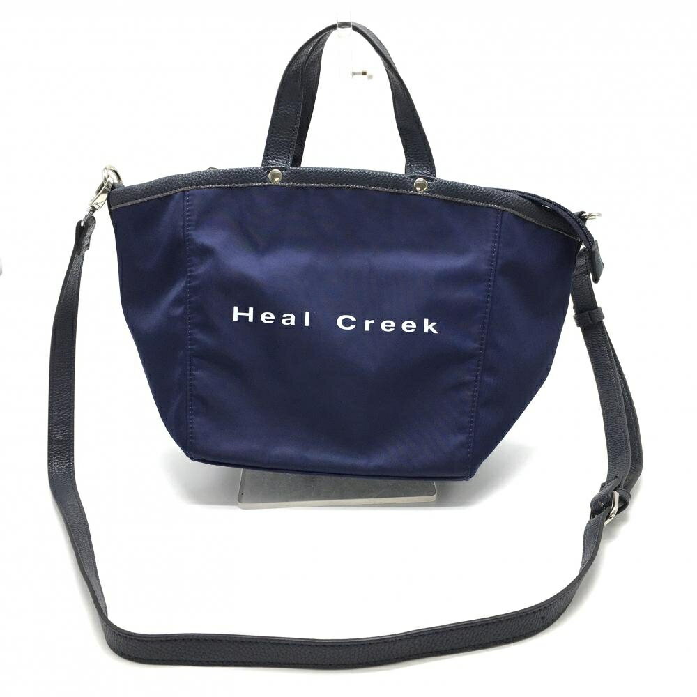 Heal Creek ボストンバッグ 青 Heal Creek ボストンバッグ 青