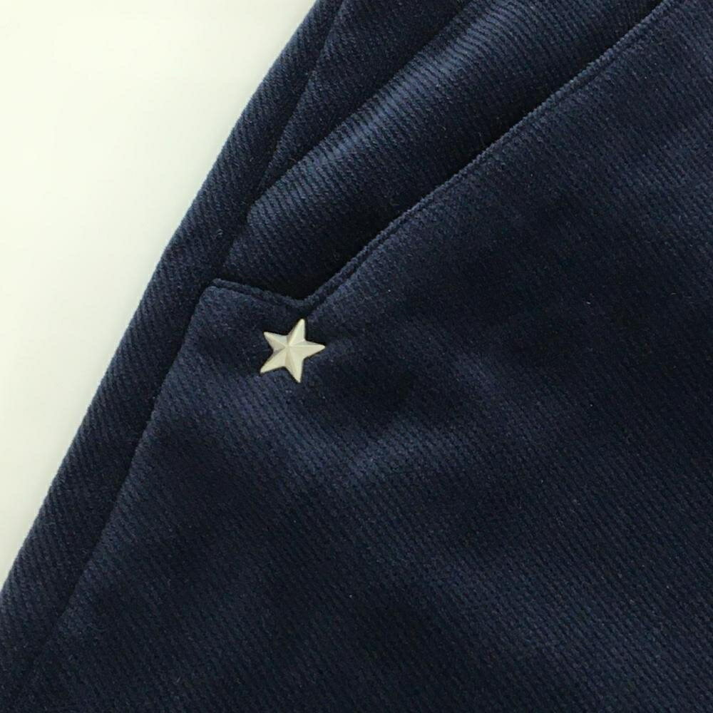 【超美品】アンパスィ スカート ネイビー 表起毛 ストレッチ レディース L ゴルフ...