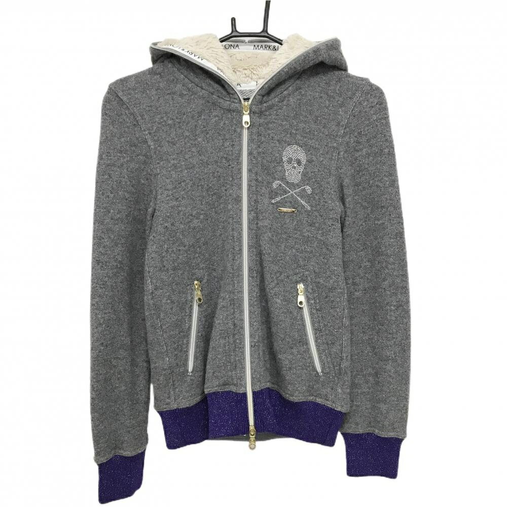 マークアンドロナ　ゴルフ　ビッグロゴパーカー マークアンドロナ ゴルフ ビッグロゴパーカー MARK&LONA - マーク