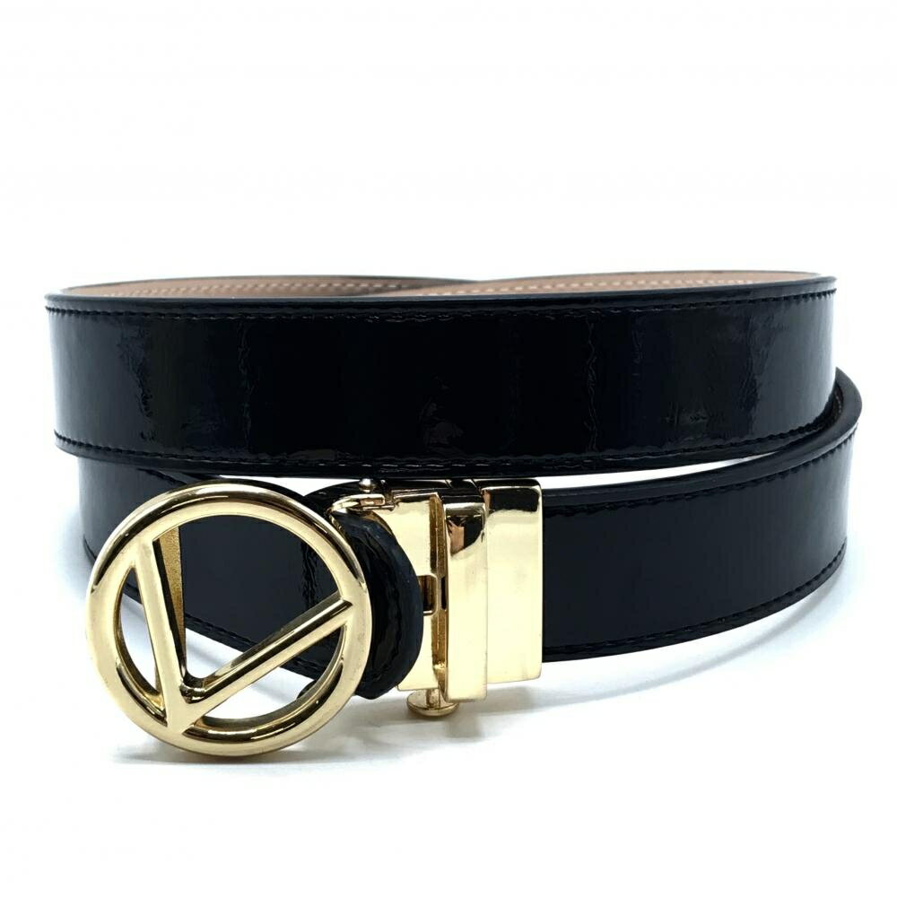 キャロウェイ セレーションベルト 黒 バックルゴールド レディース ゴルフウェア Callaway