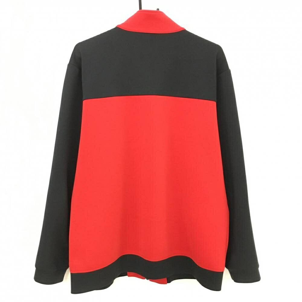 ブリヂストンTOURB ジャケット レッド×黒 ワッペン メンズ 3L ゴルフウェア 大きいサイズ Bridgestone