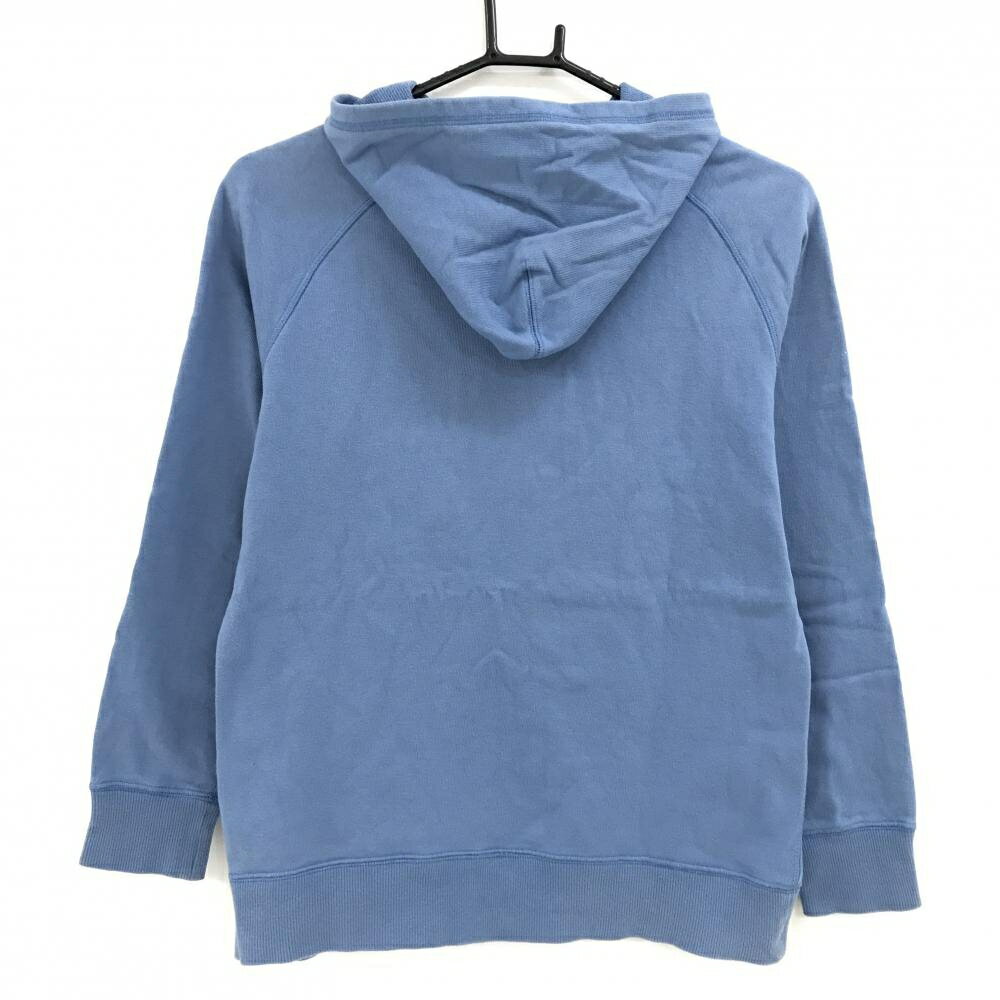 ロサーセン パーカー スモーキーブルー 裏毛スウェット ロゴ レディース M ゴルフウェア Rosasen