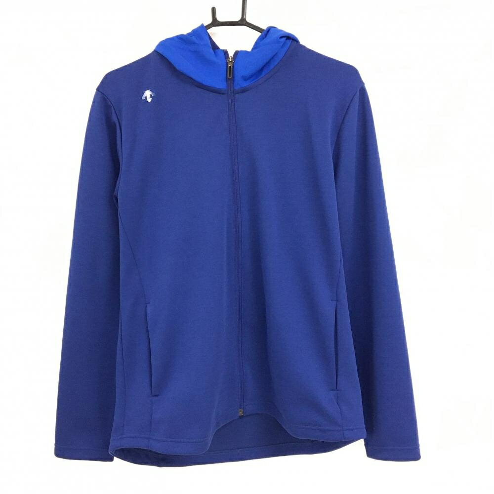 TAKEO KIKUCHI SPORT - 【超美品】デサントゴルフ 中綿切替ジャケット ネイビー×ブルー 背面中綿 中田英寿 メンズ O ゴルフウェア DESCENTE