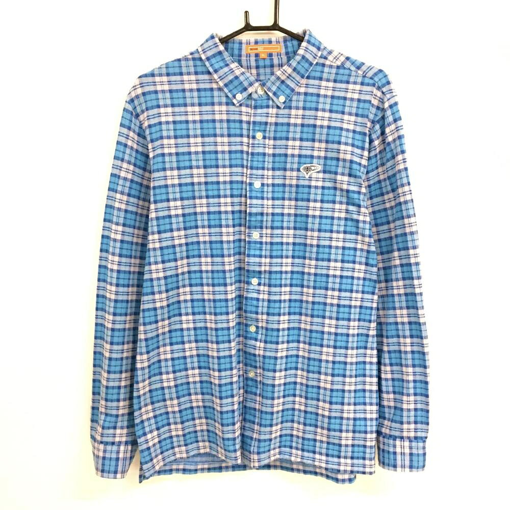 商品説明 ブランド BEAMS GOLF アイテム 長袖シャツ 表記サイズ XL ※海外サイズの場合もございます。必ず実寸サイズをご確認ください。 実寸サイズ 　身幅：約55cm　袖丈：約64cm　肩幅：約46cm　着丈：約74.5cm ※実寸サイズの採寸方法については、こちらをご覧ください。 ★実寸サイズは平台に平置きして外寸を測定しており、商品によっては若干の誤差が生じます。数cmの誤差は予めご了承くださいませ。 特徴・仕様 適応時期 春 ・ 秋 商品ランク A+ コメント 商品ランク（ゴルフウェア） N 新品（タグ付き) S 新品未使用品（タグなし） A+ 使用感や汚れ等がない、または目立たない綺麗な中古品 A 使用感や汚れ等が少ない美品や良品 B+ 使用感や中小の汚れ等がある一般的な中古品 B 使用感や大中の汚れ等がある一般的な中古品 C 使用感や大中の汚れ、小さな穴等がある中古品 商品ランク（ゴルフシューズ） N 新品（タグ付き) S 新品未使用品（タグなし） A+ しわや汚れ等がない、または少ない綺麗な中古品 A しわや小さな汚れはあるが、使用感が少ない美品や良品 B+ しわや中小の汚れ、使用感がある一般的な中古品 B しわや大中の汚れ、使用感がある一般的な中古品 C しわや大中の汚れ、使用感がある中古品 D しわや大きな汚れ、使用感がある中古品 &nbsp;★A+～CランクはUSED品となりますので、神経質な方はご入札をお控えください。 &nbsp;★Nランクは新品商品ですが、一部保管時による汚れ等があります。商品説明や写真で必ずご確認ください。　