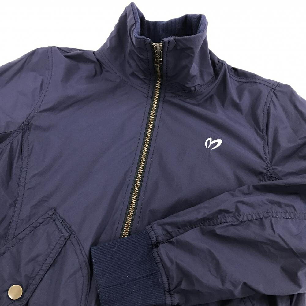 マスターバニー ナイロンジャケット ネイビー ティー装着可 レディース 0(S) ゴルフウェア MASTER BUNNY EDITION