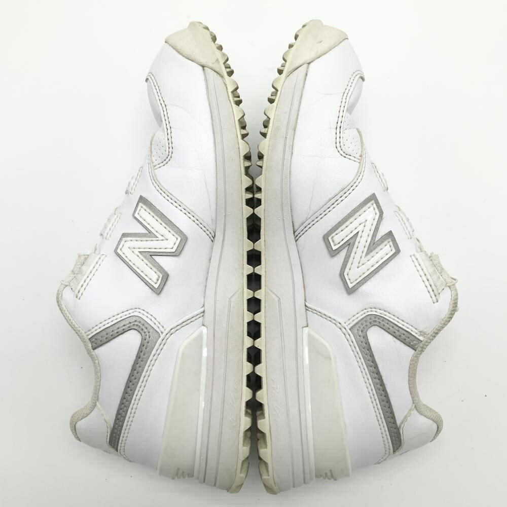 ニューバランス ゴルフシューズ 白 WGBS574C スパイクレス ダイヤル式 BOA レディース 23.0 ゴルフウェア 2024年モデル New Balance