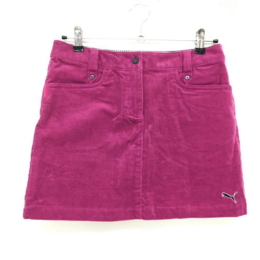 プーマコーデュロイスカートパープル...