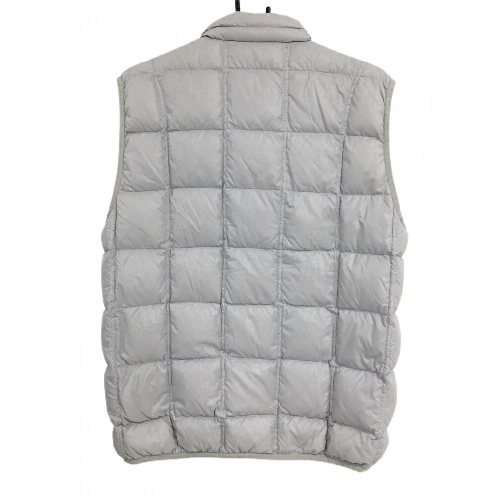 アダバット ダウンベスト ライトグレー ダウン90％ フェザー10％ メンズ 48(LL) ゴルフウェア adabat