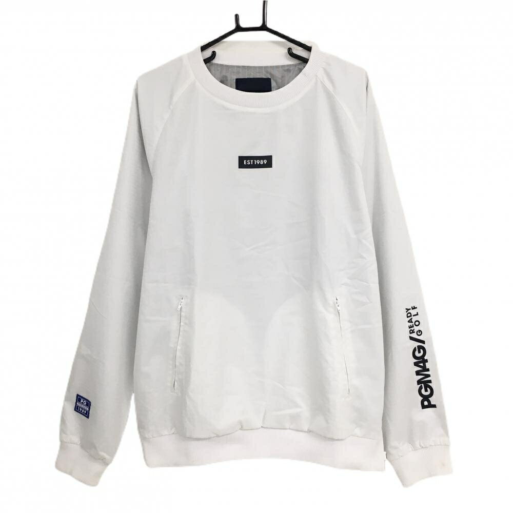 ★極美品★ パーリーゲイツ 撥水 スニードブルゾン ロゴ 総柄 濃紺 ☆極美品☆ パーリーゲイツ 撥水 スニードブルゾン ロゴ 総柄 濃紺