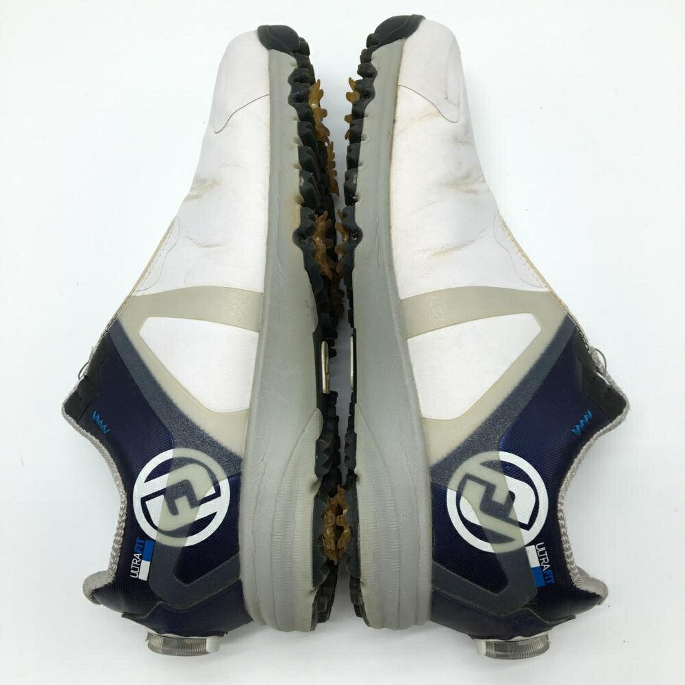 フットジョイ ゴルフシューズ 白×ネイビー 54248J BOA ダイヤル式 メンズ 26.0 ゴルフウェア FootJoy