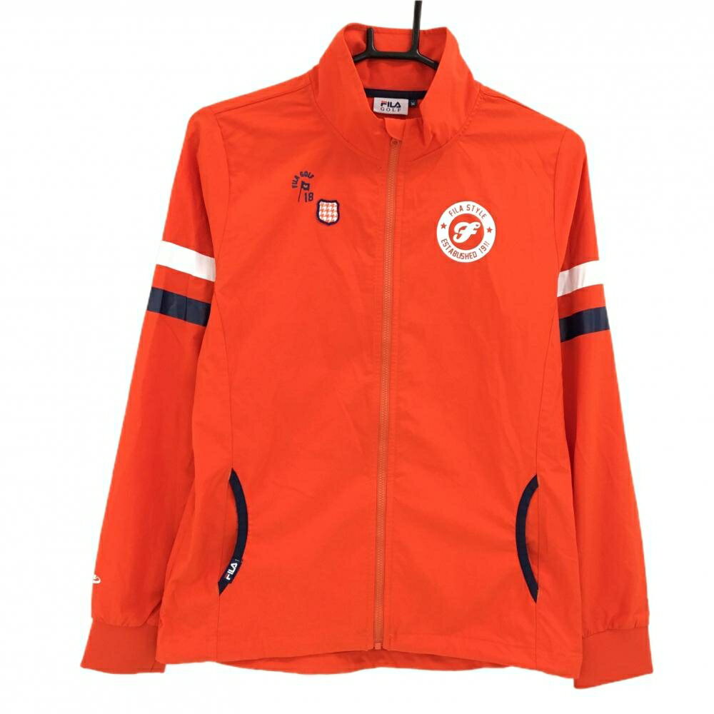 �����ʡۥե��饴��� ���㥱�å� ����󥸡��� µ2�饤�� ��ǥ����� M ����ե����� FILA GOLF