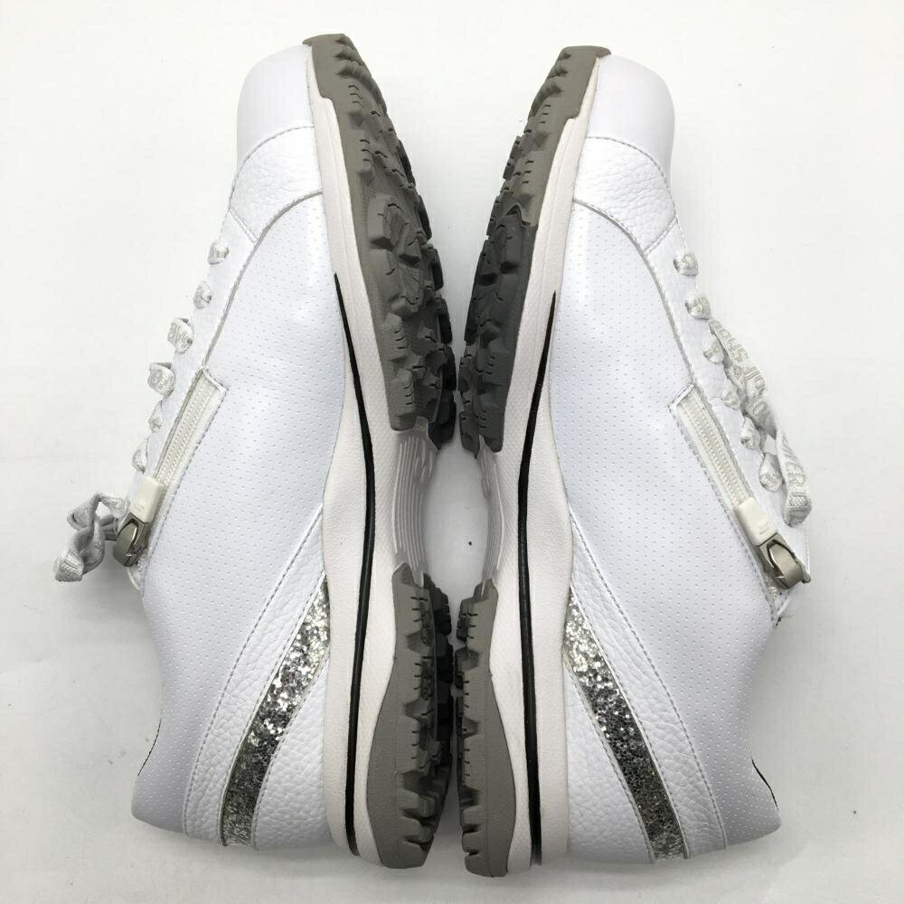 【新品】ヨネックス ゴルフシューズ 白 SHG-706L パワークッション スパイクレス レディース 24.5 ゴルフウェア YONEX