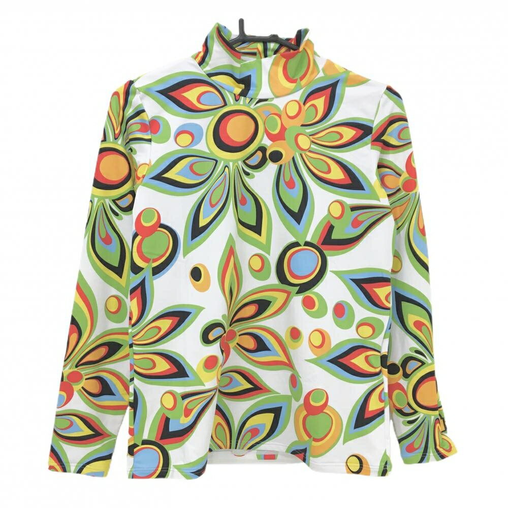 ラウドマウス長袖ハイネックシャツ白...