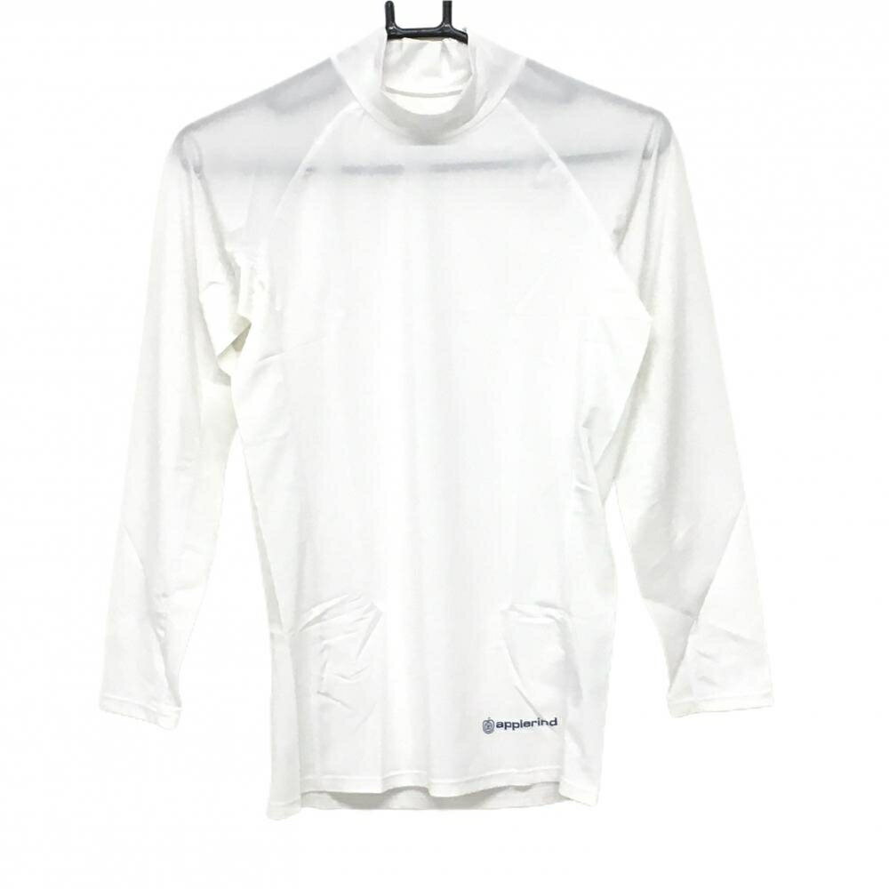 商品説明 ブランド applerind アイテム ハイネックインナーシャツ 表記サイズ L ※海外サイズの場合もございます。必ず実寸サイズをご確認ください。 実寸サイズ 　ゆき丈：約71cm　身幅：約41.5cm　着丈：約61cm ※実寸サイズの採寸方法については、こちらをご覧ください。 ★実寸サイズは平台に平置きして外寸を測定しており、商品によっては若干の誤差が生じます。数cmの誤差は予めご了承くださいませ。 特徴・仕様 適応時期 通年 商品ランク N コメント 査定時開封 商品ランク（ゴルフウェア） N 新品（タグ付き) S 新品未使用品（タグなし） A+ 使用感や汚れ等がない、または目立たない綺麗な中古品 A 使用感や汚れ等が少ない美品や良品 B+ 使用感や中小の汚れ等がある一般的な中古品 B 使用感や大中の汚れ等がある一般的な中古品 C 使用感や大中の汚れ、小さな穴等がある中古品 商品ランク（ゴルフシューズ） N 新品（タグ付き) S 新品未使用品（タグなし） A+ しわや汚れ等がない、または少ない綺麗な中古品 A しわや小さな汚れはあるが、使用感が少ない美品や良品 B+ しわや中小の汚れ、使用感がある一般的な中古品 B しわや大中の汚れ、使用感がある一般的な中古品 C しわや大中の汚れ、使用感がある中古品 D しわや大きな汚れ、使用感がある中古品 &nbsp;★A+～CランクはUSED品となりますので、神経質な方はご入札をお控えください。 &nbsp;★Nランクは新品商品ですが、一部保管時による汚れ等があります。商品説明や写真で必ずご確認ください。　