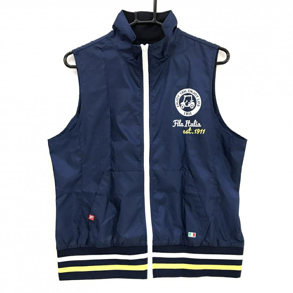 フィラゴルフアウターベストネイビー...