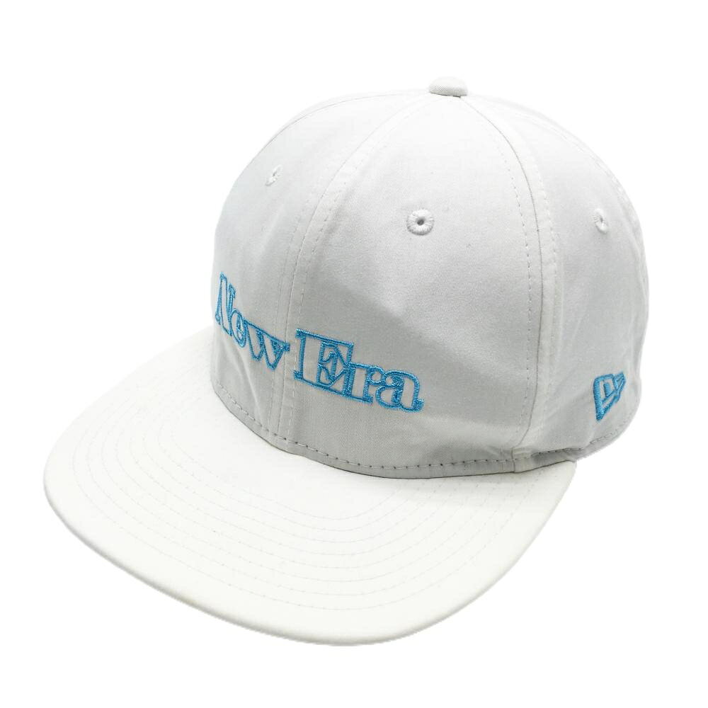 SINACOVA GOLF - 【美品】ニューエラ キャップ 白×ライトブルー ロゴ刺しゅう ゴルフウェア New Era