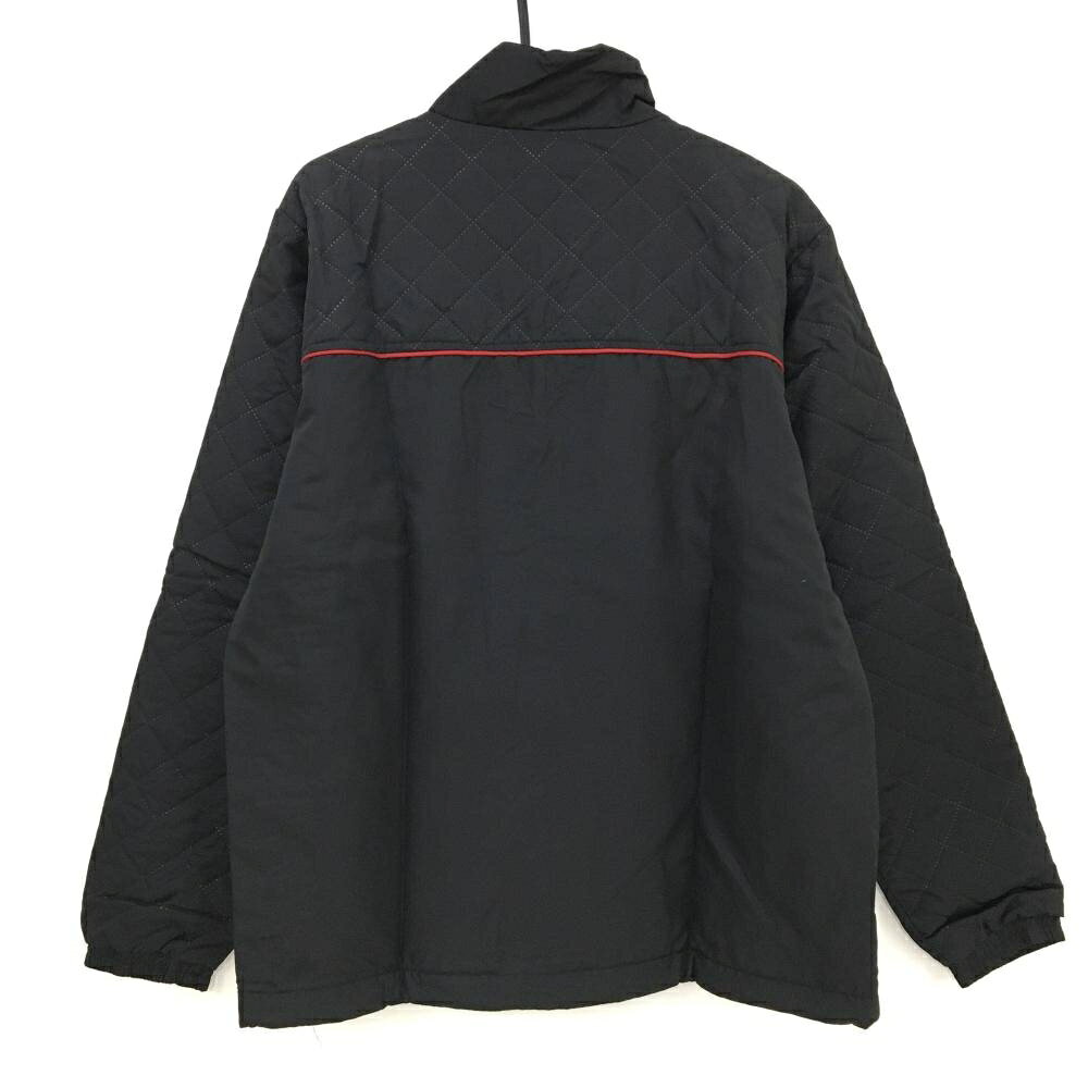 【新品】ツアーステージ 中綿ジャケット 黒×レッド×白 上部キルティング風 メンズ ...