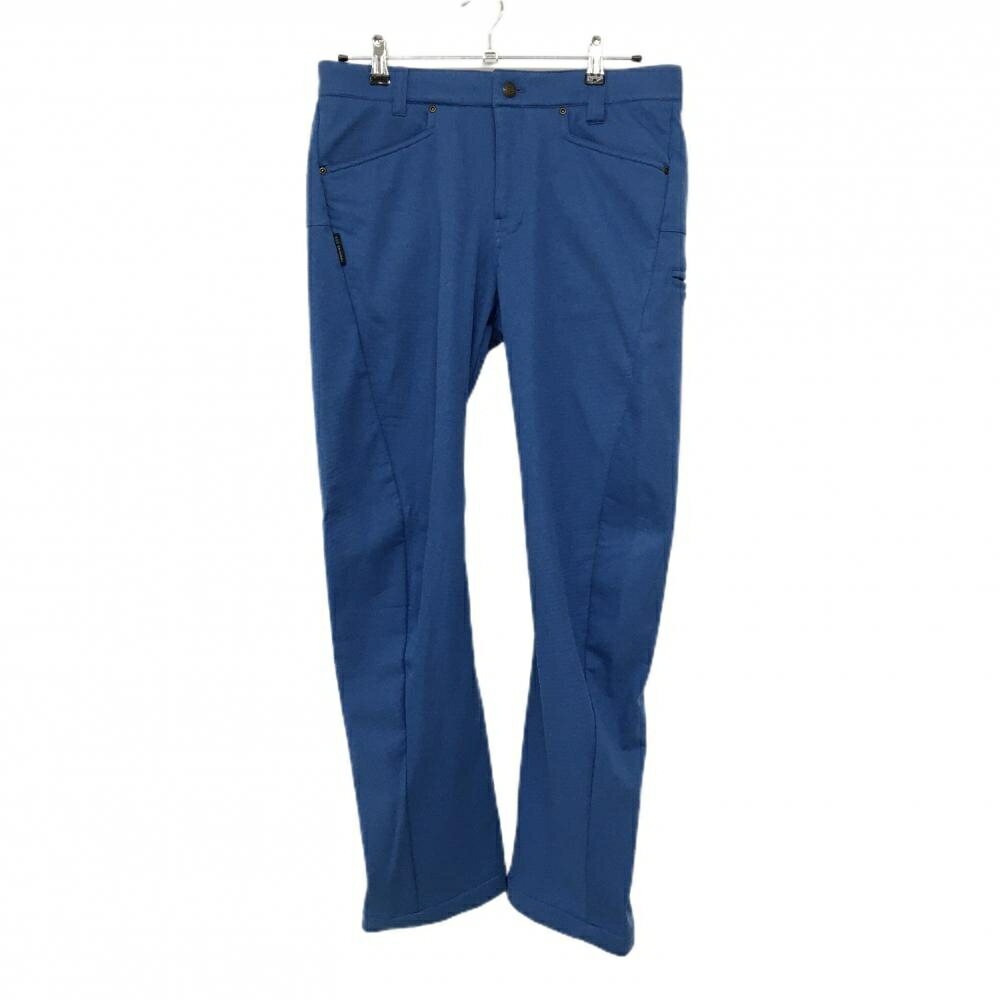 【美品】ジーディーオーオリジナル パンツ ブルー系 裏起毛 裾縫製緩み メンズ 3 ゴルフウェア GDO ORIGINAL(4.0)