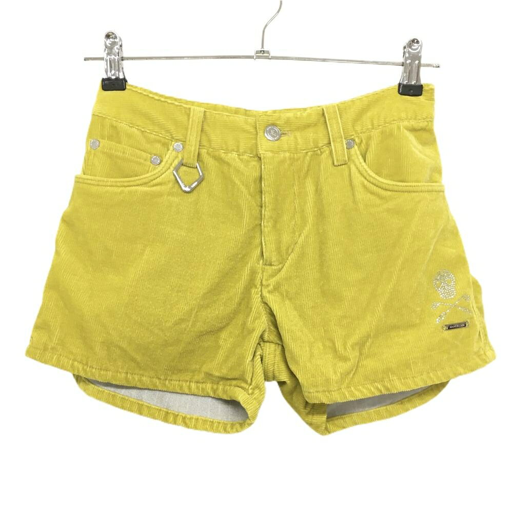 商品説明 ブランド MARK＆LONA アイテム ショートパンツ 表記サイズ S ※海外サイズの場合もございます。必ず実寸サイズをご確認ください。 実寸サイズ 　ウエスト：約33cm　股上：約22cm　股下：約7cm　もも幅：約25cm　裾幅：約26cm ※実寸サイズの採寸方法については、こちらをご覧ください。 ★実寸サイズは平台に平置きして外寸を測定しており、商品によっては若干の誤差が生じます。数cmの誤差は予めご了承くださいませ。 特徴・仕様 適応時期 秋 ・ 冬 商品ランク A+ コメント 商品ランク（ゴルフウェア） N 新品（タグ付き) S 新品未使用品（タグなし） A+ 使用感や汚れ等がない、または目立たない綺麗な中古品 A 使用感や汚れ等が少ない美品や良品 B+ 使用感や中小の汚れ等がある一般的な中古品 B 使用感や大中の汚れ等がある一般的な中古品 C 使用感や大中の汚れ、小さな穴等がある中古品 商品ランク（ゴルフシューズ） N 新品（タグ付き) S 新品未使用品（タグなし） A+ しわや汚れ等がない、または少ない綺麗な中古品 A しわや小さな汚れはあるが、使用感が少ない美品や良品 B+ しわや中小の汚れ、使用感がある一般的な中古品 B しわや大中の汚れ、使用感がある一般的な中古品 C しわや大中の汚れ、使用感がある中古品 D しわや大きな汚れ、使用感がある中古品 &nbsp;★A+～CランクはUSED品となりますので、神経質な方はご入札をお控えください。 &nbsp;★Nランクは新品商品ですが、一部保管時による汚れ等があります。商品説明や写真で必ずご確認ください。　