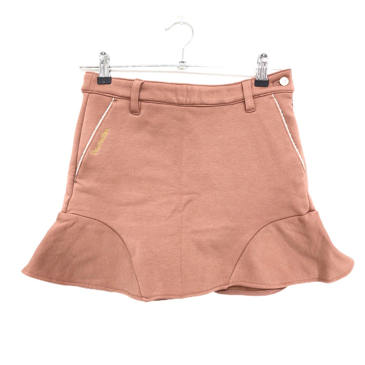 [クーポン対象品]【超美品】レザレクション ストレッチスカート スモーキーピンク...
